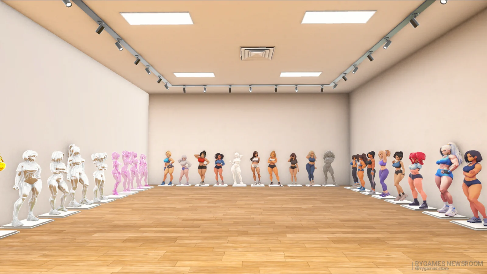 Waifu Curator gameplay screenshots from Steam - gambar 8