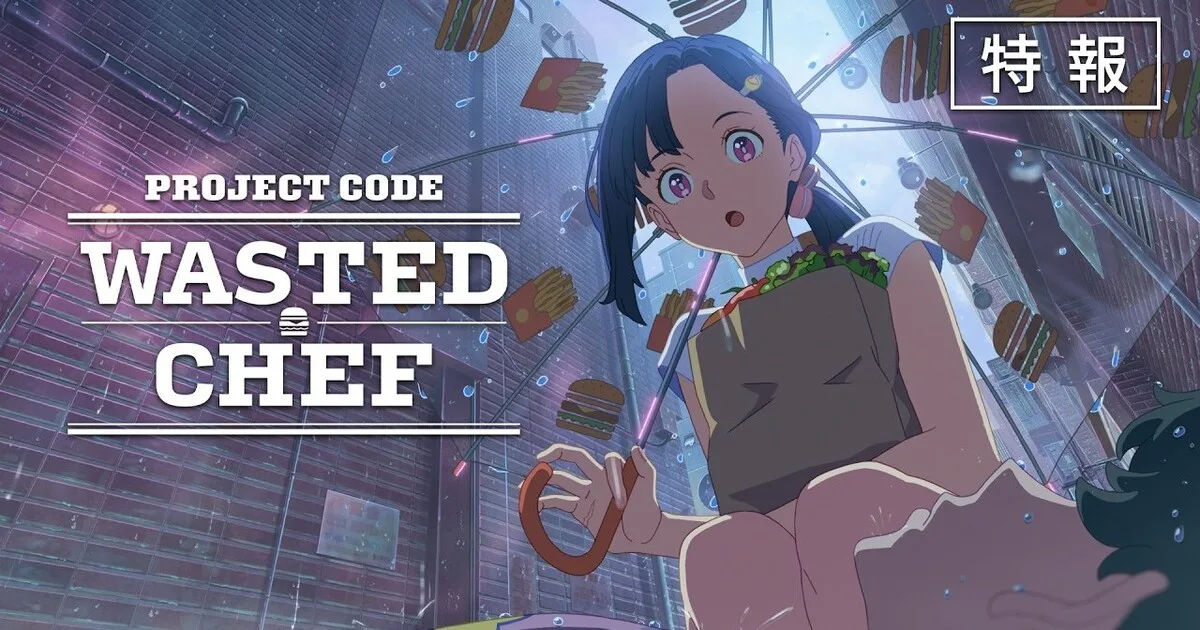 Wasted Chef Rilis Teaser Trailer, Film Anime Sci-Fi Kuliner dari Sutradara Pompo Siapkan Adaptasi Manga - RYGAMES