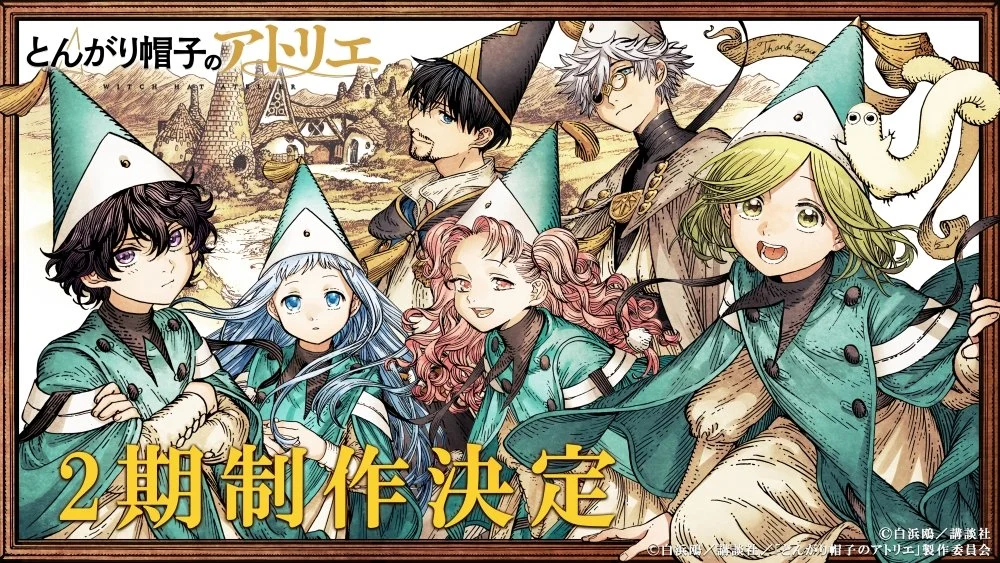 Witch Hat Atelier Season 2 Resmi Digarap, Visual Baru dan Komentar Staff Dirilis - RYGAMES