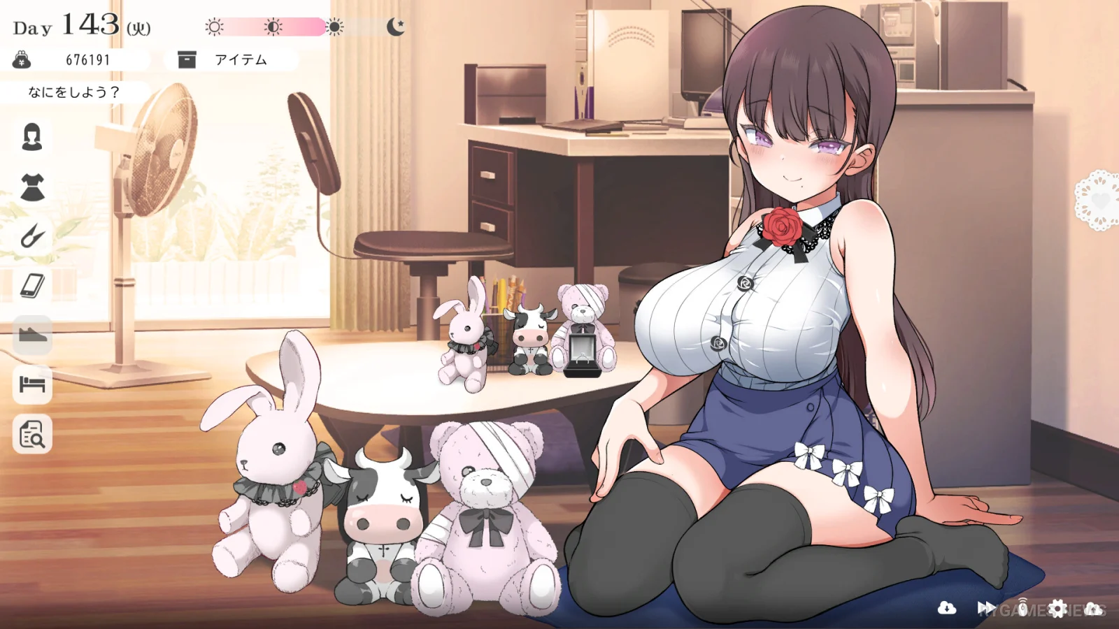 Screenshot gameplay With the Devilish Her… dari Steam - gambar 2