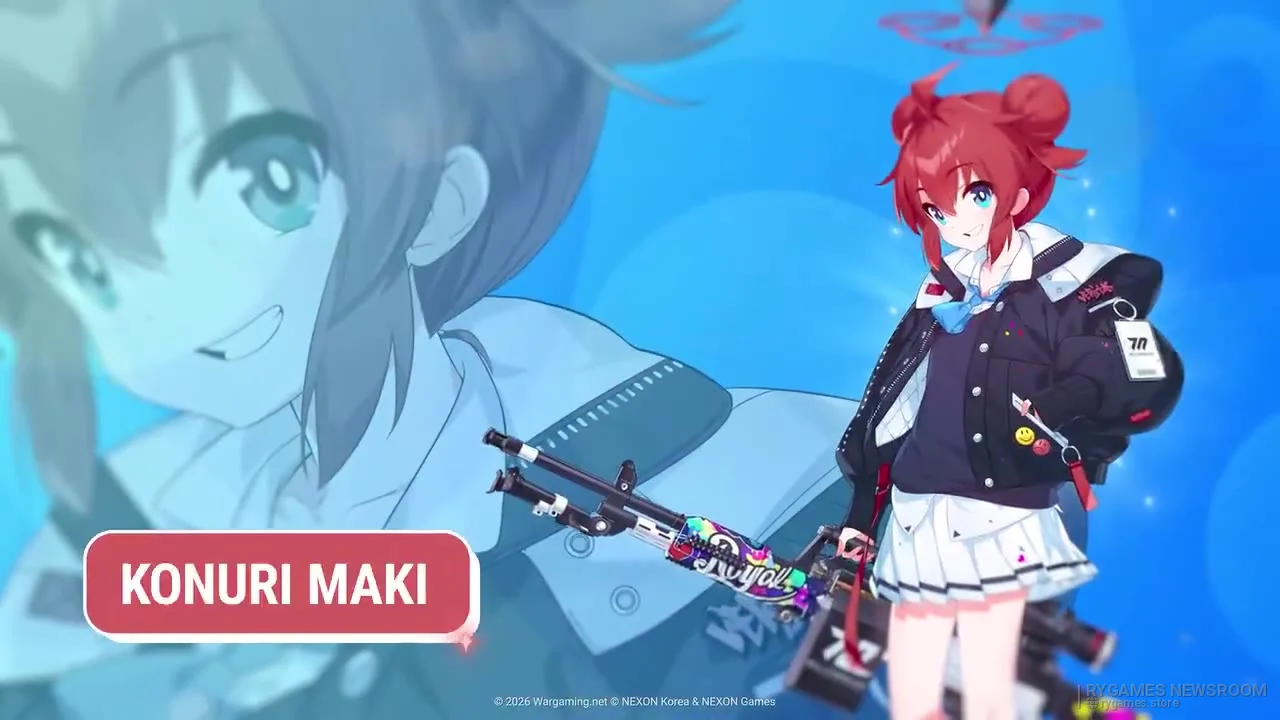 Cuplikan pengumuman kembalinya Blue Archive ke World of Warships 2026 - gambar 6