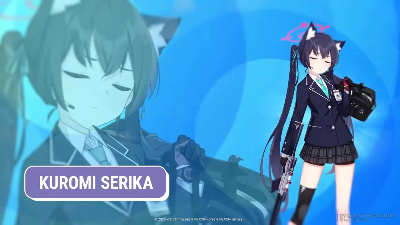 Cuplikan pengumuman kembalinya Blue Archive ke World of Warships 2026 - gambar 9