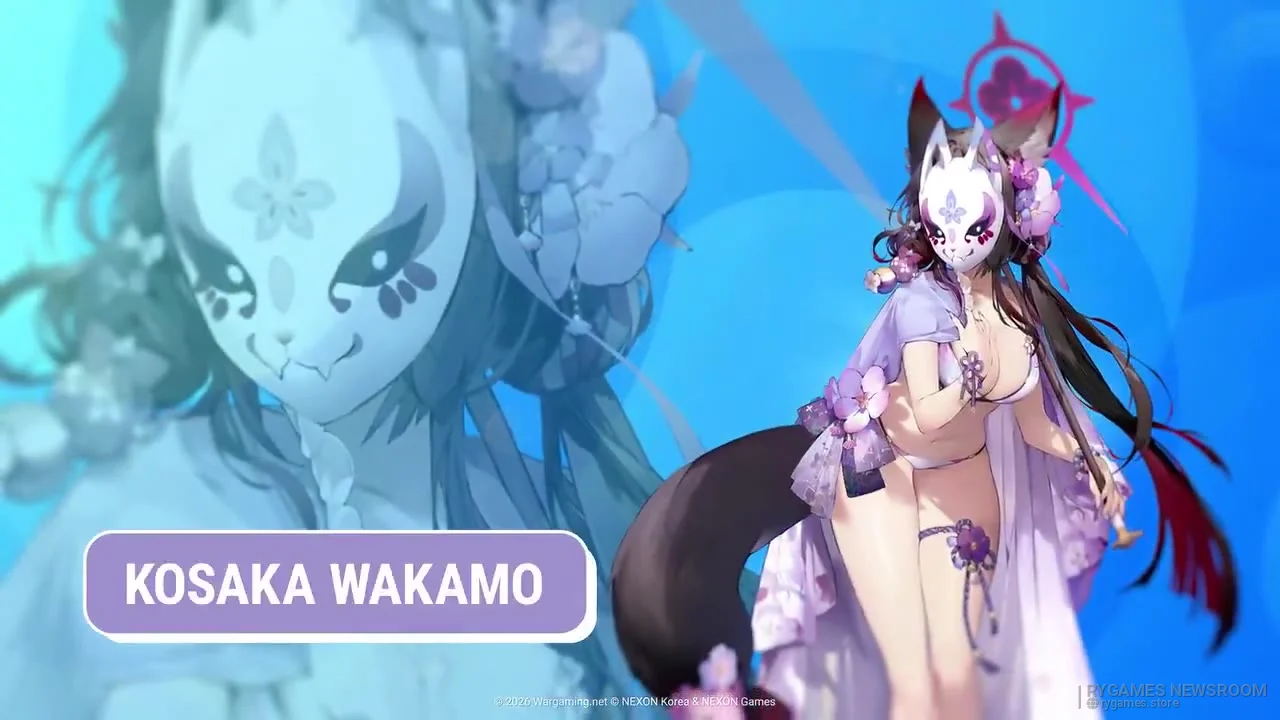 Cuplikan pengumuman kembalinya Blue Archive ke World of Warships 2026 - gambar 10