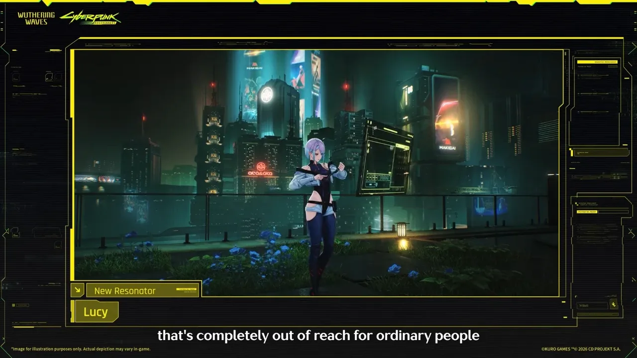 Screenshot Wuthering Waves x Cyberpunk: Edgerunners - gambar 27