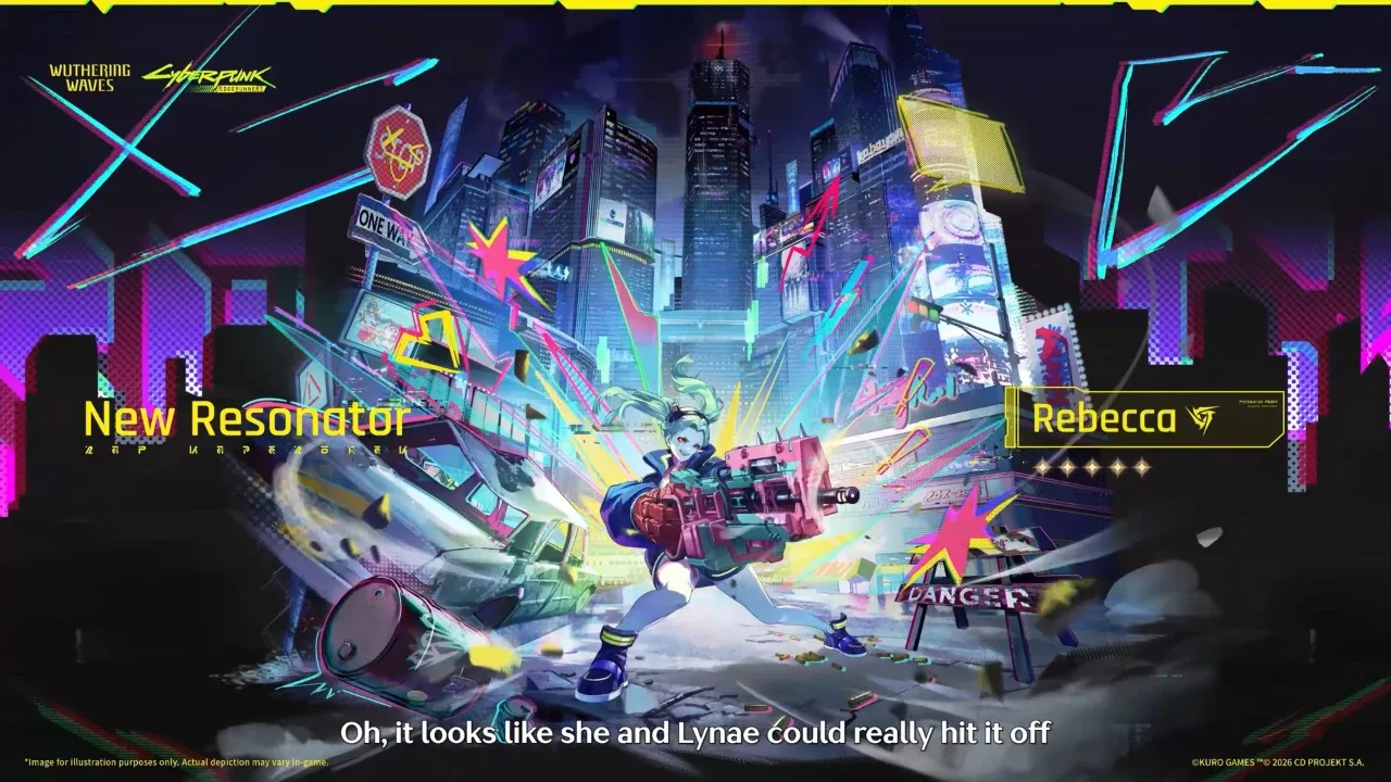 Screenshot Wuthering Waves x Cyberpunk: Edgerunners - gambar 35