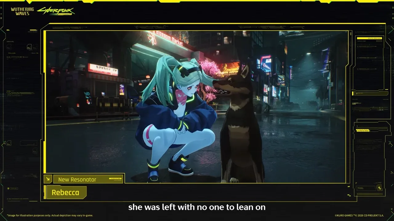 Screenshot Wuthering Waves x Cyberpunk: Edgerunners - gambar 36