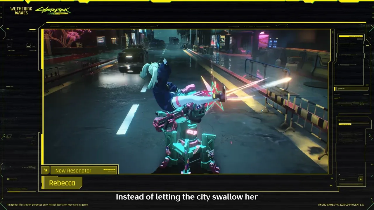 Screenshot Wuthering Waves x Cyberpunk: Edgerunners - gambar 37