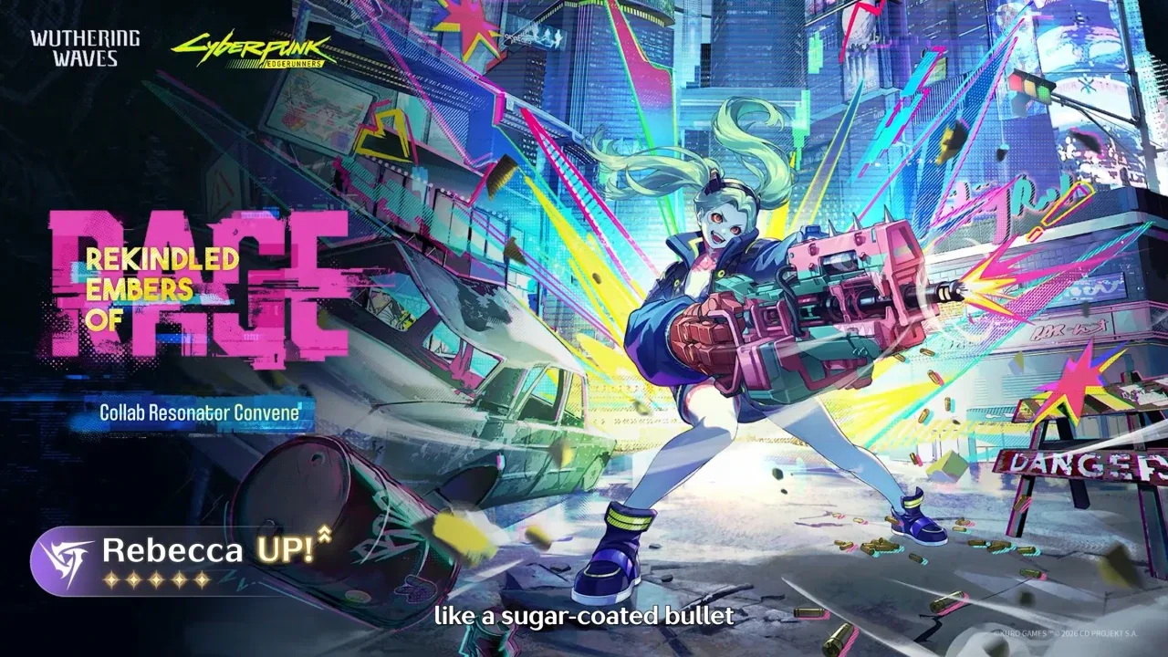 Screenshot Wuthering Waves x Cyberpunk: Edgerunners - gambar 58