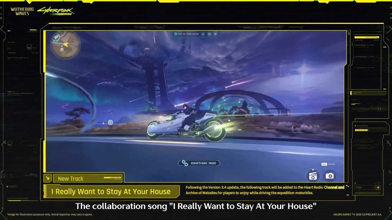Screenshot Wuthering Waves x Cyberpunk: Edgerunners - gambar 73