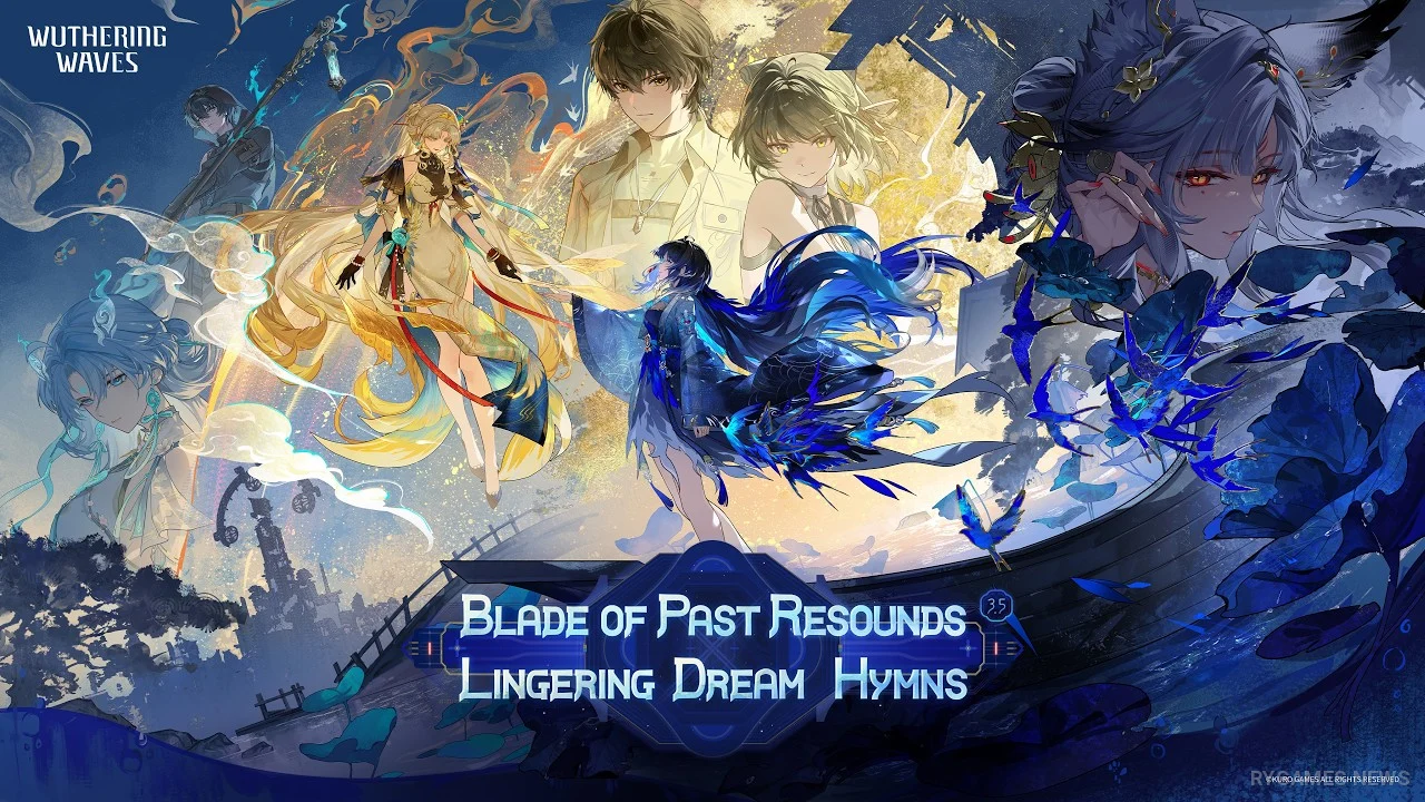 Key visual Wuthering Waves Version 3.5 Blade of Past Resounds, Lingering Dream Hymns