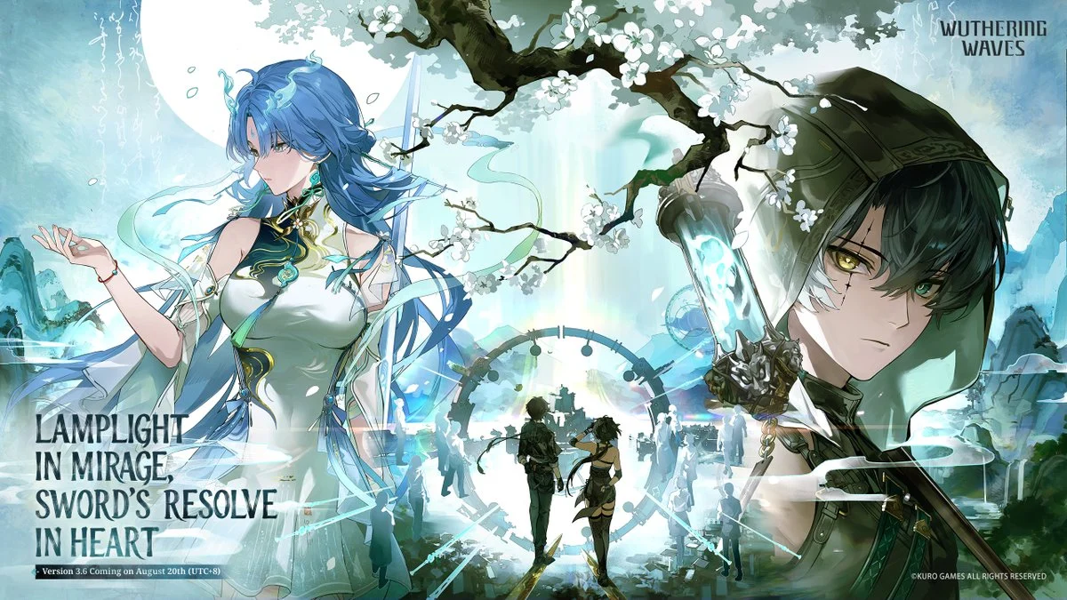 Wuthering Waves Version 3.6 Launches August 20 with Qingxiao and Jingran - RYGAMES