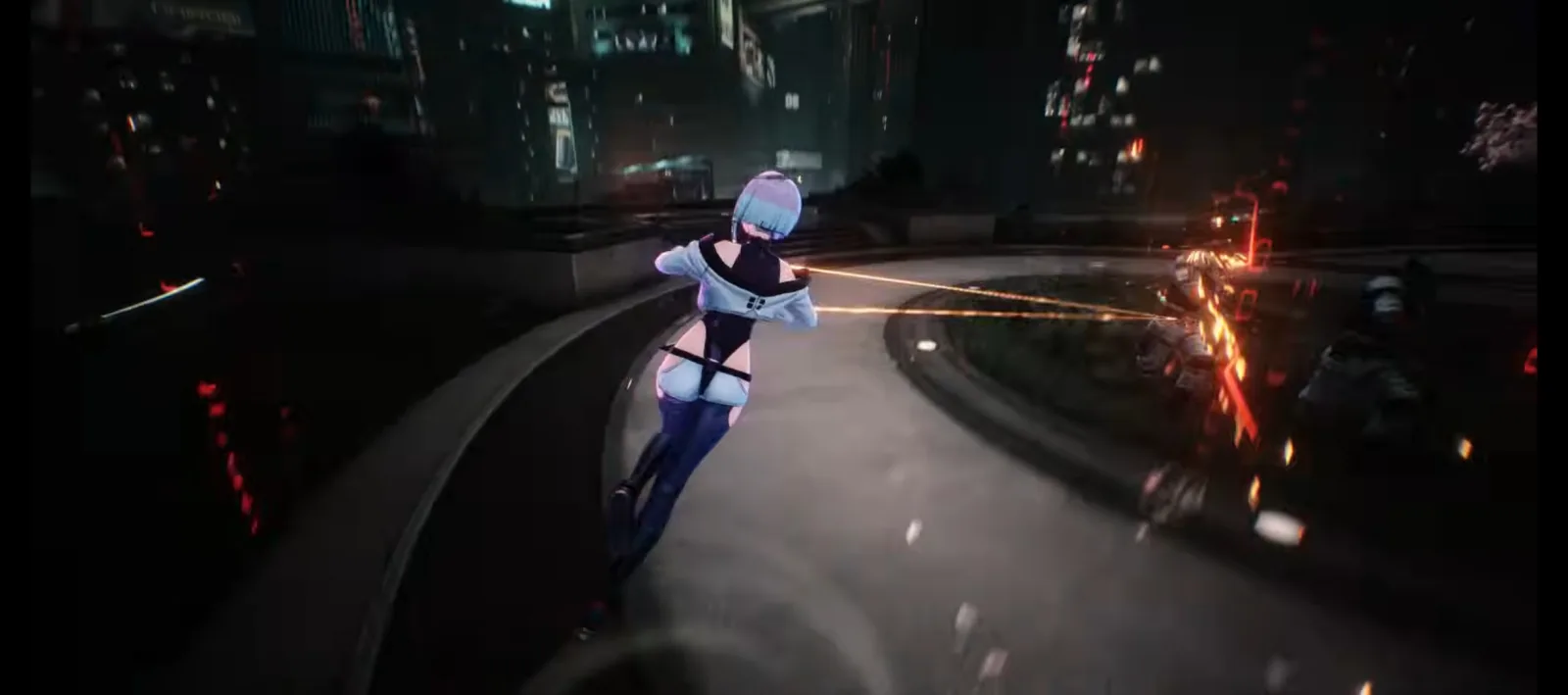 Screenshot combat showcase Lucy - gambar 8