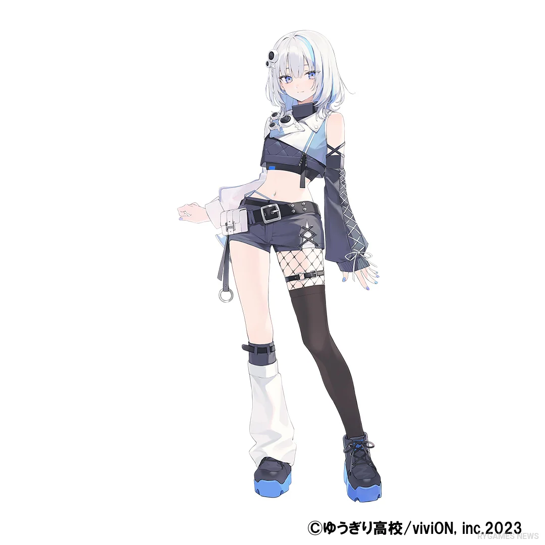 Visual karakter Shinozaki Shanon
