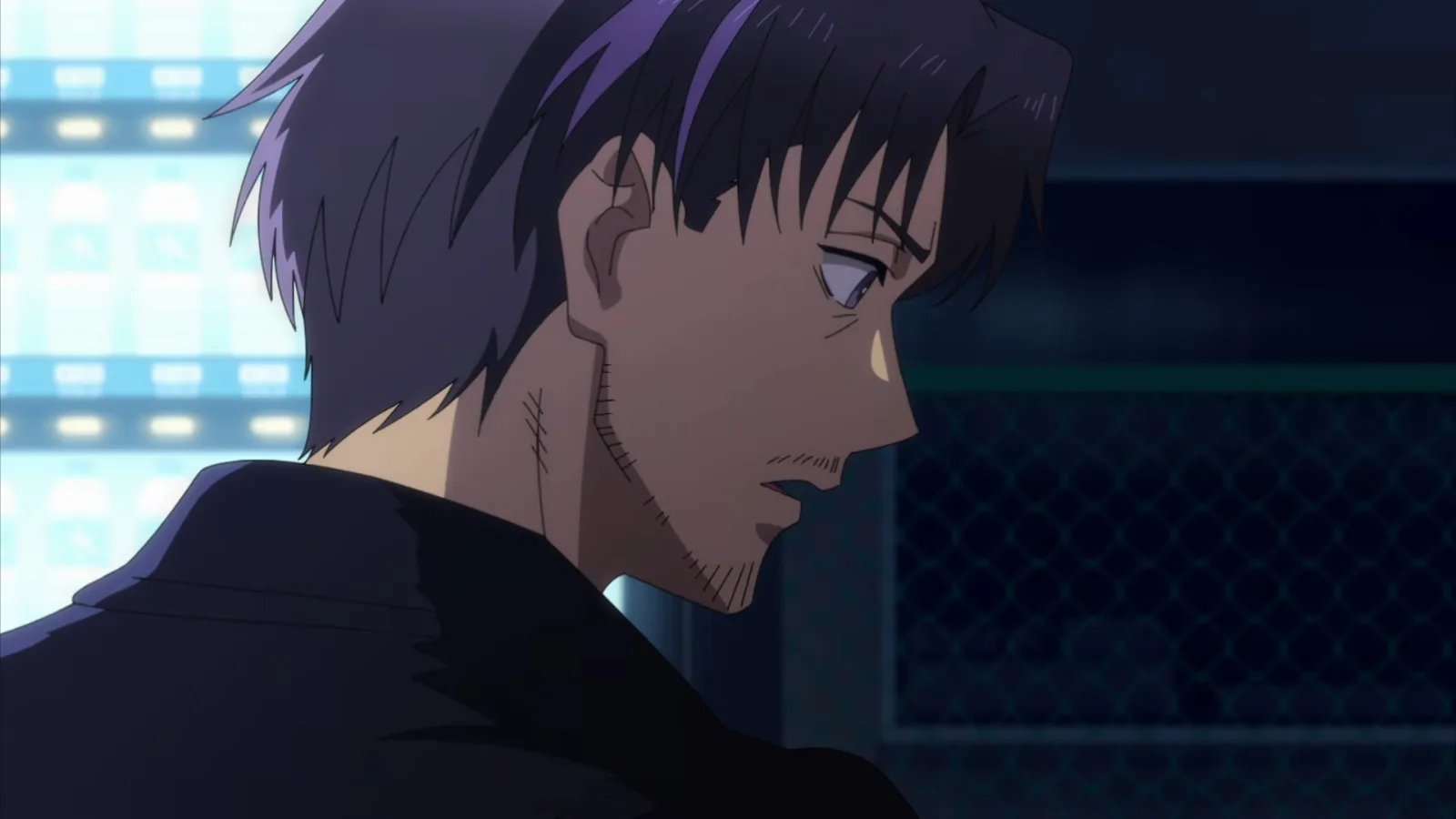 Deretan potongan PV ke-4 Yuusha no Kuzu yang menampilkan aksi Yashiro, konflik dengan Storm Coffin, karakter utama, pertarungan ether, dan suasana gelap dunia bawah Tokyo - gambar 4
