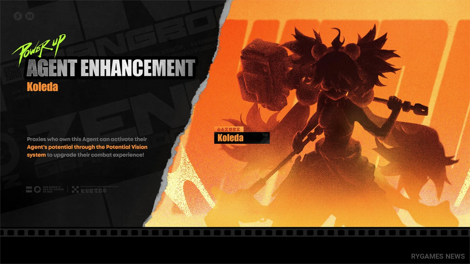 Agent Enhancement Koleda di Zenless Zone Zero Version 3.2