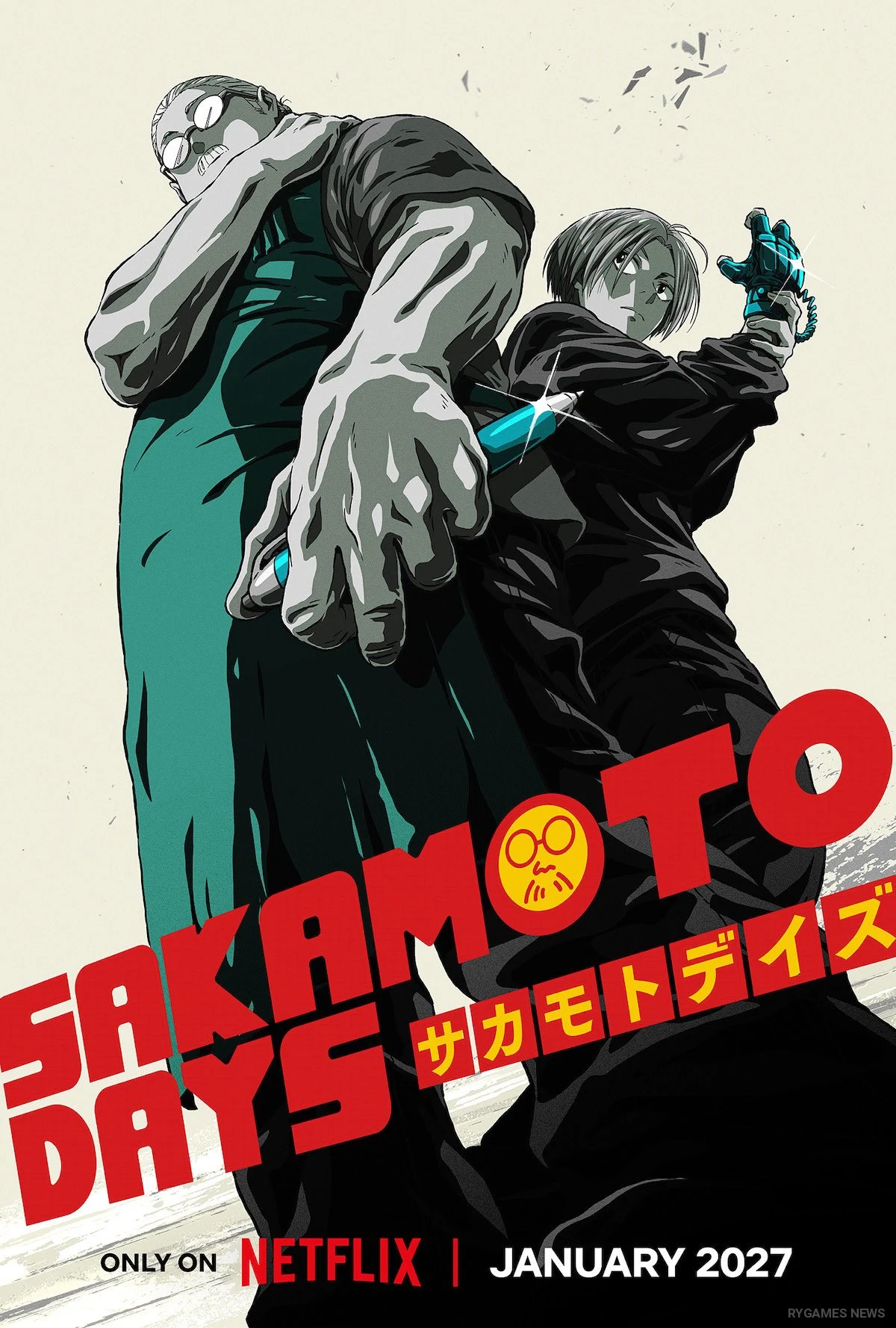 Teaser visual resmi anime SAKAMOTO DAYS Season 2