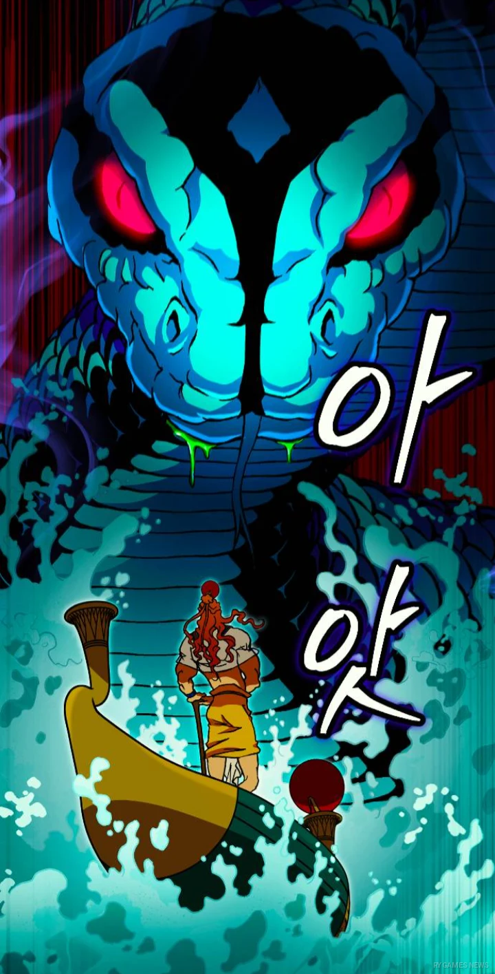 Screenshot adegan Manhwa Hong Eun-young's Egyptian Mythology - gambar 3