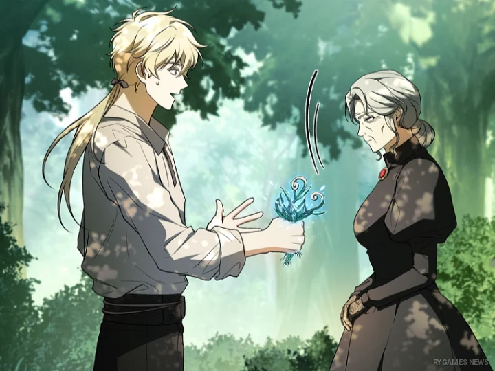 Screenshot potongan adegan manhwa I Don't Know About a Successor, I'm Just Going to Relax - gambar 5