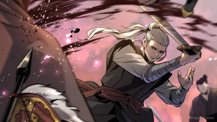 『전직지존（Former Supreme）』のWebtoonに登場するキャラクターや物語の印象的な場面を紹介するシーン。 - gambar 3